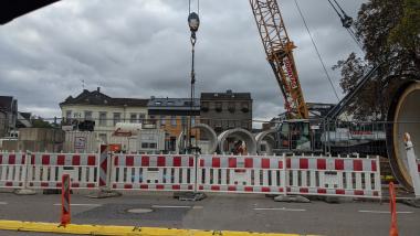 Tiefensammler auf der Freiheitstraße. (c) Eigene Aufnahme